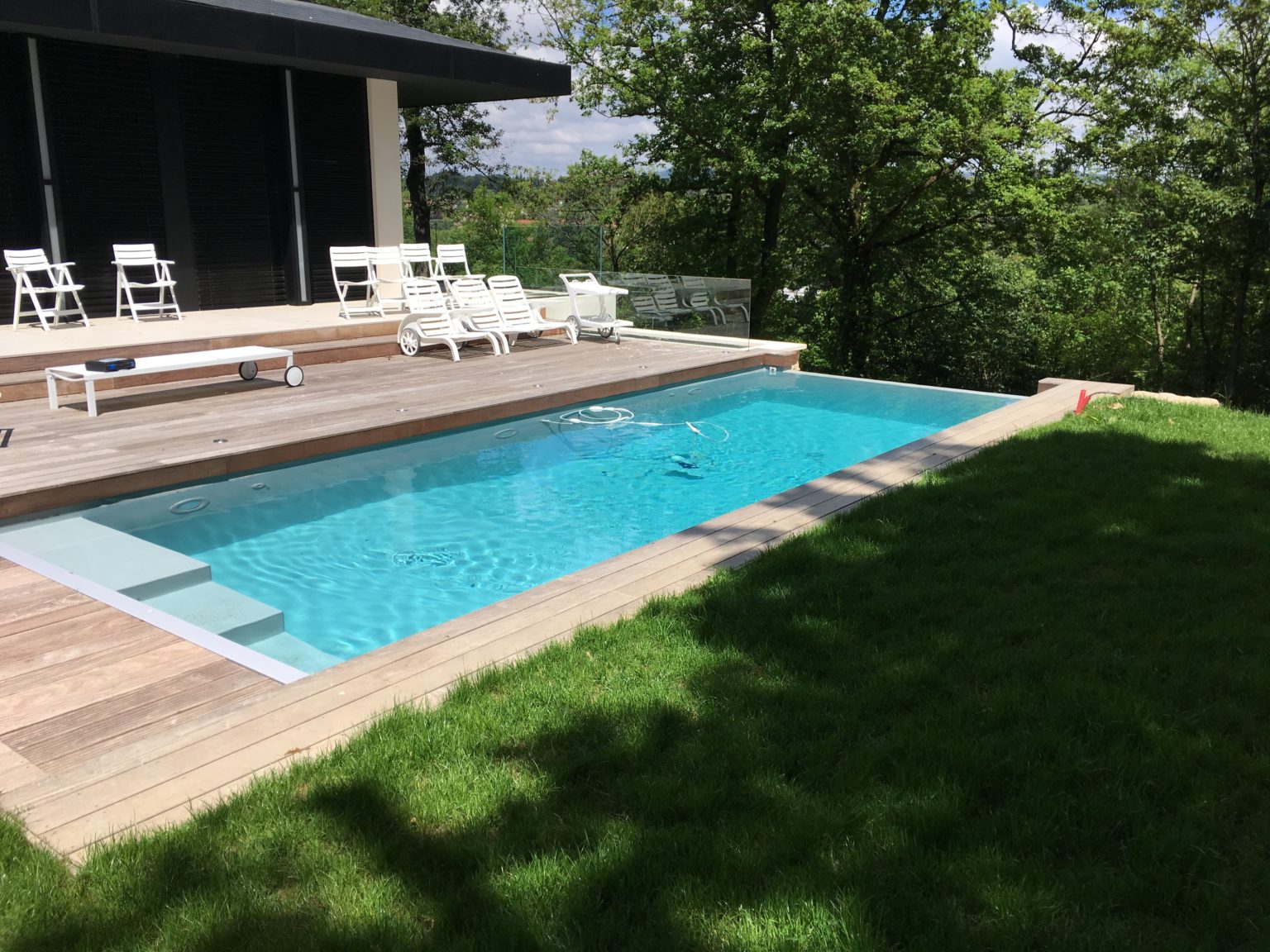 Création de piscine Belleville et Beaujolais Archipel Piscine